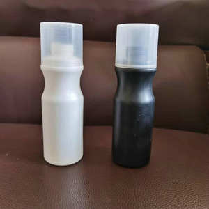 <b>100ML</b> White HDPE <b>Plastic</b> Liquid Liniment Sponge Top Brush <b>Bottle</b> Leather Shoe Treatment Care Essential Oil <b>Bottle</b> - Product Image 6