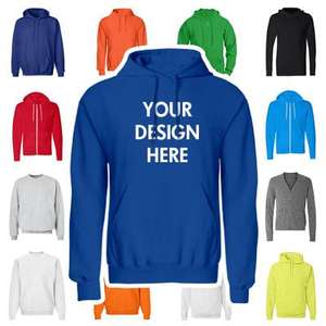 Sudadera con capucha informal para hombre, sudadera de lana con diseño personalizado y bolsillo estampado en relieve, talla XS, moda de invierno, precio al por mayor - Product Image 5