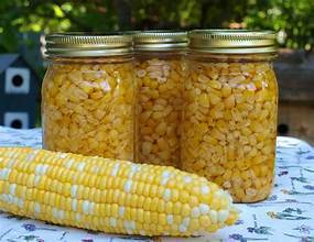 Maíz dorado enlatado vegano puro, etiqueta limpia procesada de forma natural, producto alimenticio sin OGM de alta fibra - Product Image 4