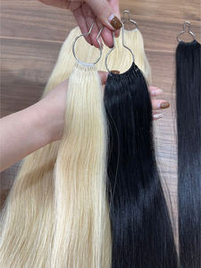 ทรงผมอินเทรนด์ปี 2025 ผมตรงธรรมชาติ ปลายผมเรียงเส้น ต่อผมแท้จากเวียดนาม ใช้งานง่าย ไม่พันกัน ไม่หลุดร่วง - Product Image 5