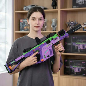 Para Lego Moc, Fusil de Asalto de Juguete de Plástico con Funcionamiento a Batería - Product Image 2