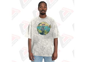 T-shirt d'été écologique en denim délavé à l'acide pour femmes élégantes doux à la mode confortable - Product Image 6