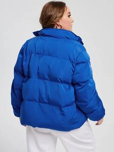 Veste matelassée pour femmes de haute qualité personnalisée OEM tissu respirant pour l'hiver, chaud et décontracté - Product Image 2