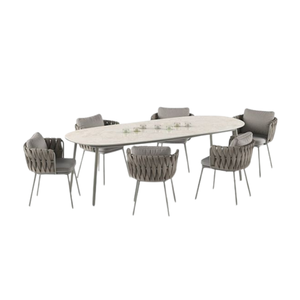 Hotel and <b>Restaurant</b> <b>Furniture</b> Home Dining Set <b>Restaurant</b> Set With Many Chairs Costumiz Product Wholesale Price - Product Image 1