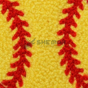 Meilleurs patchs Chenille patchs brodés colorés pour vêtements Logo personnalisé patchs Chenille brodés de haute qualité personnalisés - Product Image 3