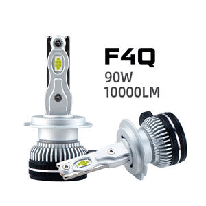 OEM personalizado Led bombillas de luz de coche 90W Luces Para Autos 9005 9006 H1 H3 H7 H11 Led faros para coche 12V - Product Image 3