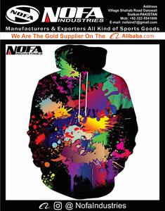 เสื้อสวมศีรษะสำหรับออกกำลังกายเสื้อสเวตเตอร์หนาสำหรับยิมฟิตเนสแบบมีกระเป๋ามีซิป100% ผ้าคอตตอนปักโลโก้ได้ตามต้องการ - Product Image 4