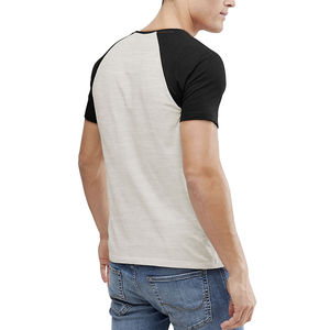 2025 hombres contraste raglán manga corta raglán camiseta diseño superior personalizado mejor diseño alta calidad raglán hombres camisetas - Product Image 2
