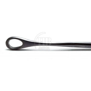 Pince à éponge manuelle réutilisable en acier inoxydable à long manche, instrument chirurgical pour clinique, laboratoire et usage médical - Product Image 3