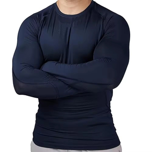 เสื้อรัดกล้ามเนื้อแบบใหม่ ระบายอากาศได้ดี สำหรับการฝึกซ้อมในยิมและ BJJ - แขนยาวปรับแต่งได้ แห้งเร็ว และมีคุณสมบัติต้านเชื้อแบคทีเรีย - Product Image 4