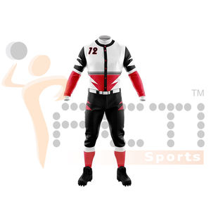 Venta caliente sublimación uniformes de béisbol ropa de hombre barata Softball Jersey y pantalones conjunto de 2 piezas - Product Image 4