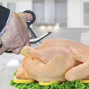 Forbici Multifunzione BeproHome Katana in Acciaio Inossidabile di Alta Qualità, 18cm, per Preparazione Alimenti, Facili da Usare e Pulire - Product Image 5