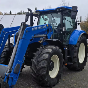 TRACTEUR AGRICOLE D'OCCASION NEW HOLLAND T 6.180 4X4 2022, PREMIÈRE MAIN - Product Image 1