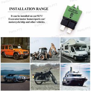 Disjoncteur ATC/ATO automobile PTT T1 30A réinitialisation manuelle disjoncteur ATC à profil bas - Product Image 3