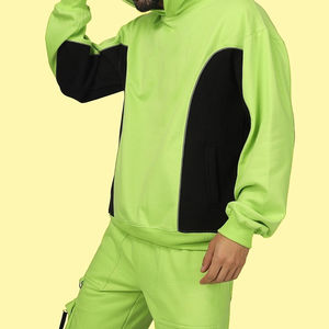 Chándal de Invierno Cómodo para Hombre, Diseño con Capucha, Cintura Elástica, 100% Algodón, Ajuste Fácil, Estilo Casual, Ligero y Transpirable - Product Image 4