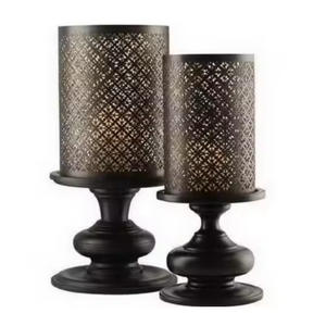 Candelabro moderno de metal para decoración de interiores y exteriores, candelabro para decoración de restaurante, FAROL DE MESA elegante - Product Image 5