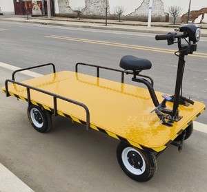 OFERTA DE ÚLTIMA HORA: Carro Eléctrico de Plataforma Plana de 4 Ruedas para Granja, LISTO PARA ENVIAR - Product Image 3