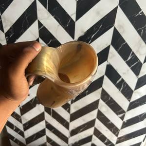 Vikings Valhalla's Game Thrones Stark House Tallada Wolf Tankard Material de PC DIY Sublimación Cerveza Vino Beber Cuerno Taza en blanco - Product Image 5