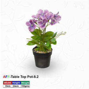 Maceta Decorativa de Mesa con Flores de Primavera Artificiales - Product Image 1
