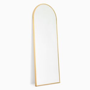 Elegant Gold <b>Full</b> <b>Length</b> <b>Mirror</b> With Decorative Soft Corner Frame For Stylish Home Interior Decor - Product Image 6