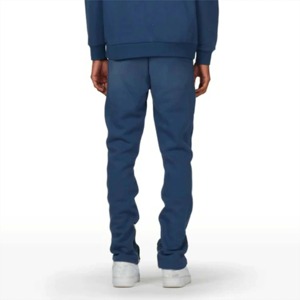 Sudaderas gruesas para hombre con logotipo personalizado, chándal de carga holgado ecológico, pantalones de chándal acampanados, Sudadera con capucha para deportes al aire libre, suave - Product Image 6