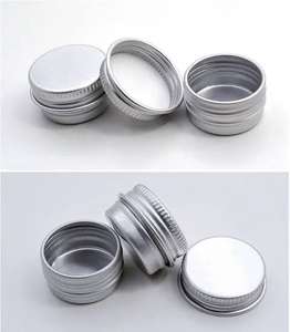 กระปุกครีมโลหะอะลูมิเนียมทรงกลมทันสมัย ปรับแต่งได้ พร้อมฝาปิด คุณภาพดีเยี่ยมสำหรับเก็บโลชั่น - Product Image 2
