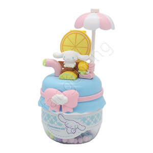 Salsa de Gashapon de 10 cm con diseño de gato lindo <span class=keywords><strong>Bobo</strong></span>, personaje de dibujos animados, producto de PVC, serie Momento de Viaje, sorpresas misteriosas - Product Image 4