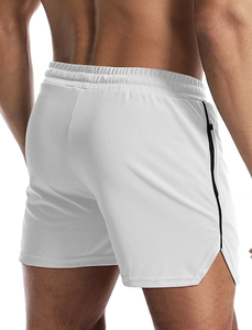 <b>MENS</b> FITNESS WORKOUT <b>SHORTS</b> <b>ZIP</b> <b>POCKET</b> LIGHTWEIGHT GYM RUNNING LINERLESS BODYBUILDING DIRECT FACTORY WHOLESALE CUSTOM LOGO NEW - Product Image 5