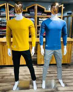 Camisetas de algodón de manga larga 100% de alta calidad para hombre, camiseta de manga larga de alta calidad para hombre, camiseta personalizada con servicio OEM - Product Image 5