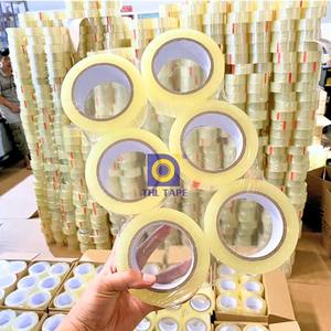High Quality Single Sided BOPP Packing Tape From Vietnam Acrylic Adhesive for <b>Tightly</b> Sealing Carton Boxes Competitive Pricing - Product Image 1
