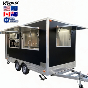 Camión de Comida Móvil Totalmente Equipado con Cocina Completa para Mini Hamburguesas y Papas Fritas, Estándar para EE. UU., Europa, Australia y Canadá - Product Image 1