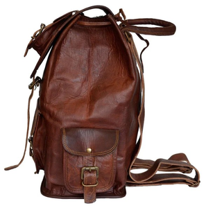 Sac en cuir de buffle souple personnalisé de haute qualité élégant Unique en cuir de galets lisses fabriqué à la main fermeture à glissière en coton multi-usages - Product Image 3