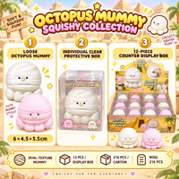 Jouet Squishy Octopus Mummy Southpeak, Blocs de Construction, Jouets Sensoriels Anti-Stress, Vente en Gros, Fabrication OEM