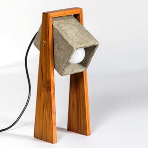 Comprar pequeña lámpara de madera mesa para escritorio habitación de los niños Vintage Mango Lámpara Colgante de Madera - Product Image 4