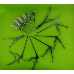 Curetas Óseas Kerrison Rongeur Manuales de Alta Calidad Codman, Instrumentos Quirúrgicos Ortopédicos MOL Safety, 13 Piezas A+ - Product Image 1