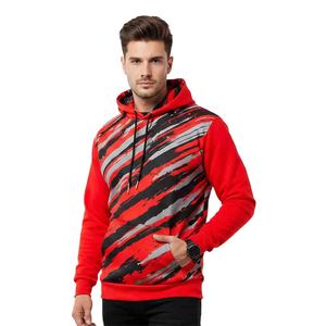 Sudadera con Capucha Sublimada para Hombre, Tacto Suave y Tejido Duradero, Ropa Deportiva, Suministro de Fábrica OEM, Sudadera Cómoda para Invierno - Product Image 1