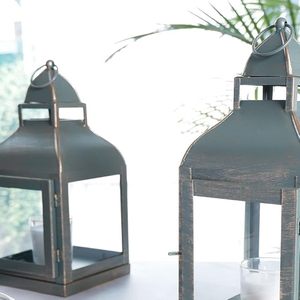 Good Decor Metal Candle Holder Wrought Iron Candle Mold Table <b>Ornaments</b> for Home <b>Wedding</b> Decoration Candle Lantern - Product Image 2