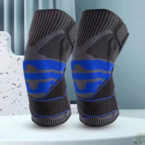 2024 MESS SPORTS Hot Sport Breathable <b>Elastic</b> Adjustment Knitted Neoprene <b>Knee</b> Pads & Wraps for Weightlifting Sale - Product Image 4