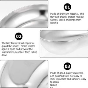 ถาดไต 8 นิ้ว สแตนเลสเกรดทางการแพทย์ วัสดุเยอรมัน คุณภาพสูง แบบกลวง ไม่มีแม่เหล็ก MEDIHEAL SURGICAL - Product Image 3