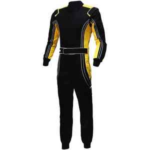 Traje de Carreras de Karting Profesional de 3 Capas para Adultos, Hecho a Medida, de la Mejor Calidad, de Poliéster/Nailon de Secado Rápido para Verano - Product Image 1