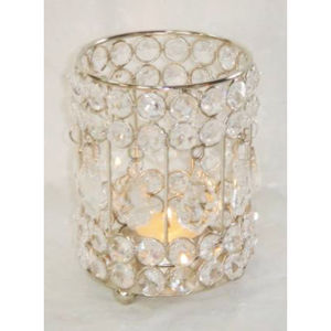 Candelabros de cristal de plata Premium, Juego de 3 elegantes candelabros de Metal perfectos para bodas en casa y decoraciones de eventos - Product Image 6