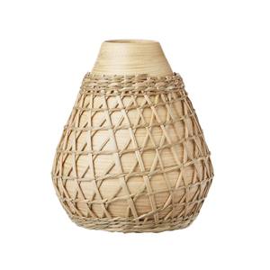 Jarrón de bambú hilado con maceta tejida de algas marinas para decoración del hogar, jarrones artesanales, Decoración de mesa hecha en Vietnam - Product Image 4