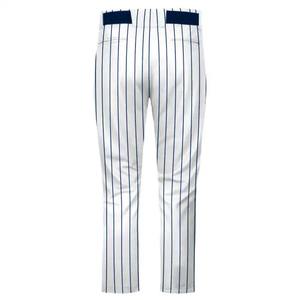 Pantalones de béisbol de cuerpo entero para jóvenes con diseño personalizado, pantalones de softball a rayas para adultos, pantalones de béisbol hasta el tobillo al por mayor - Product Image 6