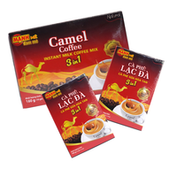 Café instantané certifié ISO HACCP à saveur de crème Aliments sains du fabricant vietnamien dans l'emballage en sac