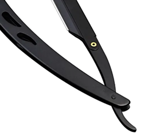 Nueva maquinilla de afeitar recta de acero inoxidable para hombres de alta calidad, maquinilla de afeitar Manual con soporte para cuchillas - Product Image 5