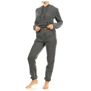 Unisex Womens Quần Áo Tracksuit Hai Mảnh Chạy Bộ Phù Hợp Với Thể Thao Sweatsuit Cho Woemns Jogger Set Tại Noki Mặc