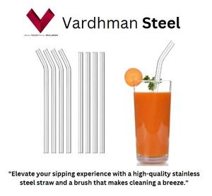 PureSip Stainless Steel Straight <b>Straw</b>, Sip in Style and Keep It Clean with Our Stainless Steel <b>Straws</b>, SteelEase Straight <b>Straw</b> - Product Image 2
