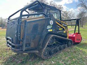 Livraison gratuite ASV RT135 Chargeuse compacte sur chenilles diesel turbo 132 CV avec broyeur forestier, hydraulique haute performance 50 GPM, machine forestière - Product Image 4
