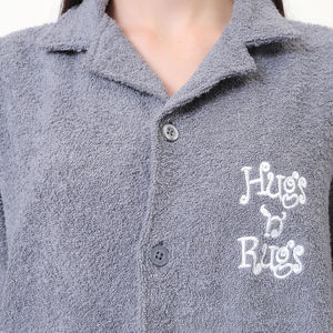 Venta al por mayor de alta calidad de algodón personalizado conjuntos de verano de gran tamaño para las mujeres ropa conjunto de dos piezas - Product Image 4