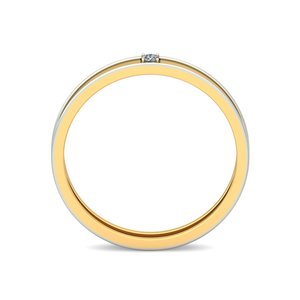 Ishi แหวนเพชร18K สำหรับผู้ชาย - Product Image 3